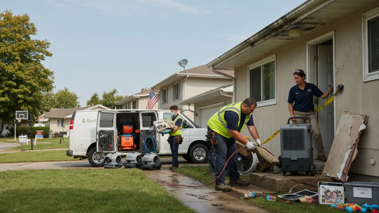 Water Damage Restoration in Overland Park, KS near me